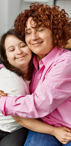woman smiling