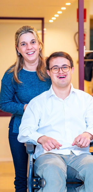 woman smiling
